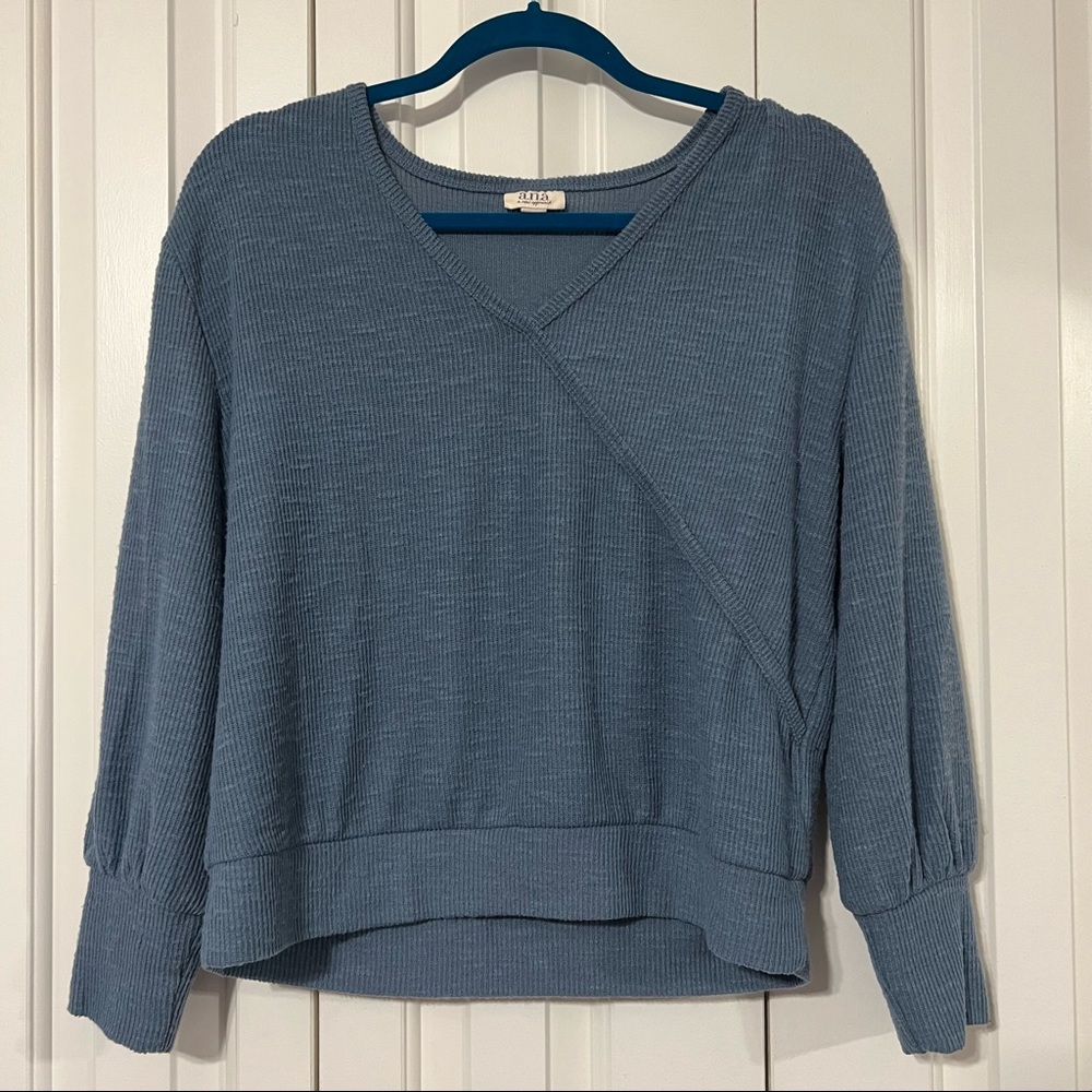 Ana Blue Sweater